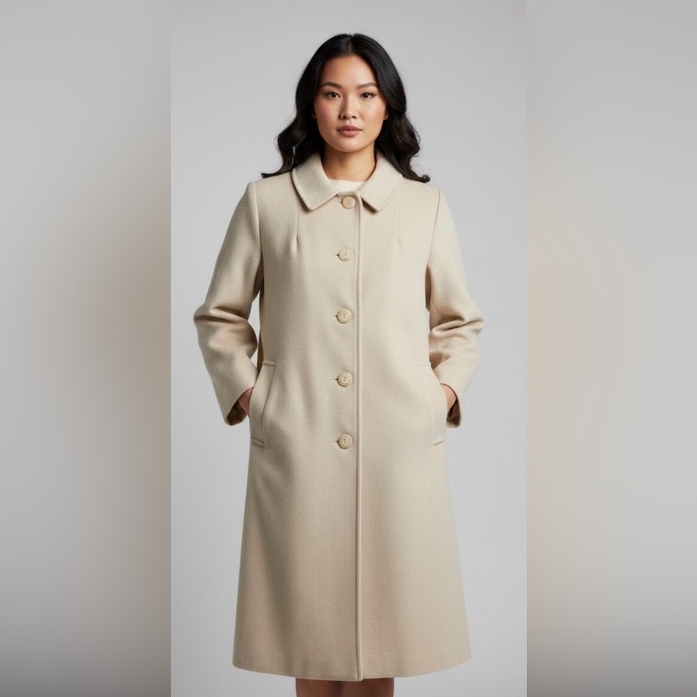 Women's Cream Coat